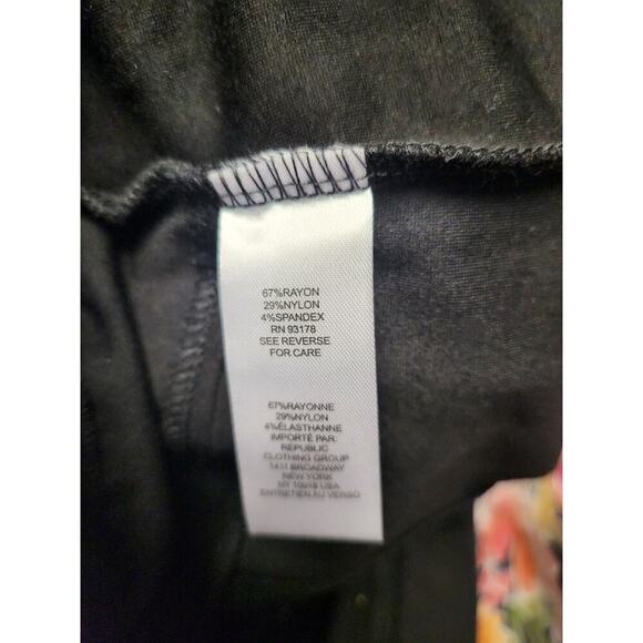 Tahari Ponte Pants Women's Size S Black Stretch Pull On Hi Rise Leggings NWT - Picture 6 of 7